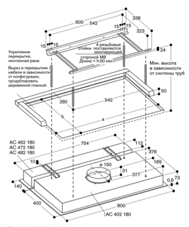 Вытяжка Gaggenau AC402180